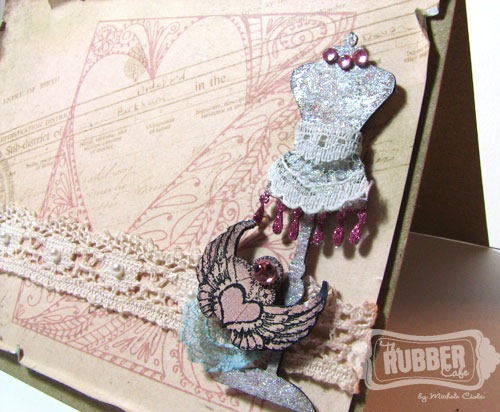 Vintage Dress form Card Tutorial